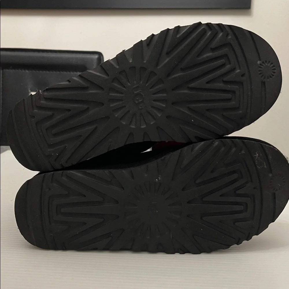 UGG SHAINA BLACK KNIT BOOTS WOMENS SIZE 6 - Picture 13 of 13